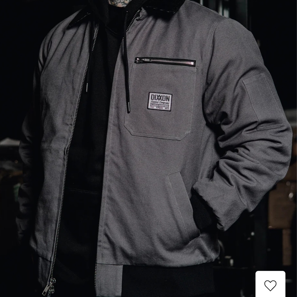 DIXXON Gray Men's Chore Jacket